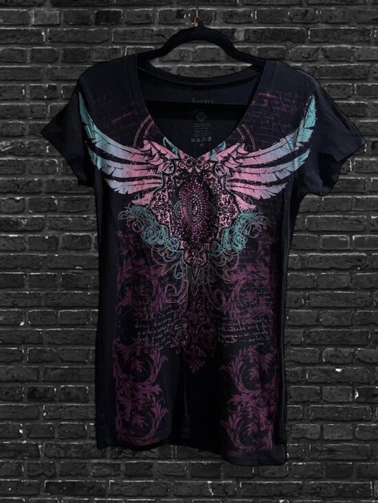 Miss Me Tops - Miss Me Women's Multi T-shirt